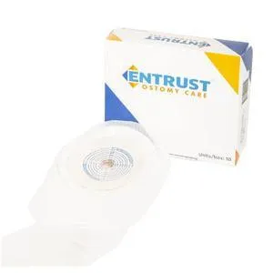 Entrust 1 Piece 2", Transparent, Extended Wear, 12", Drainable with Fortaguard