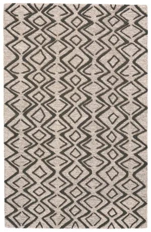 Enzo 7428733F Charcoal/Taupe Rug