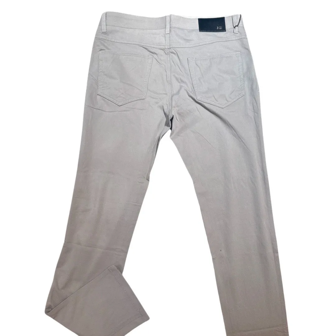 Enzo Alpha-378 Light Gray High-end Pants