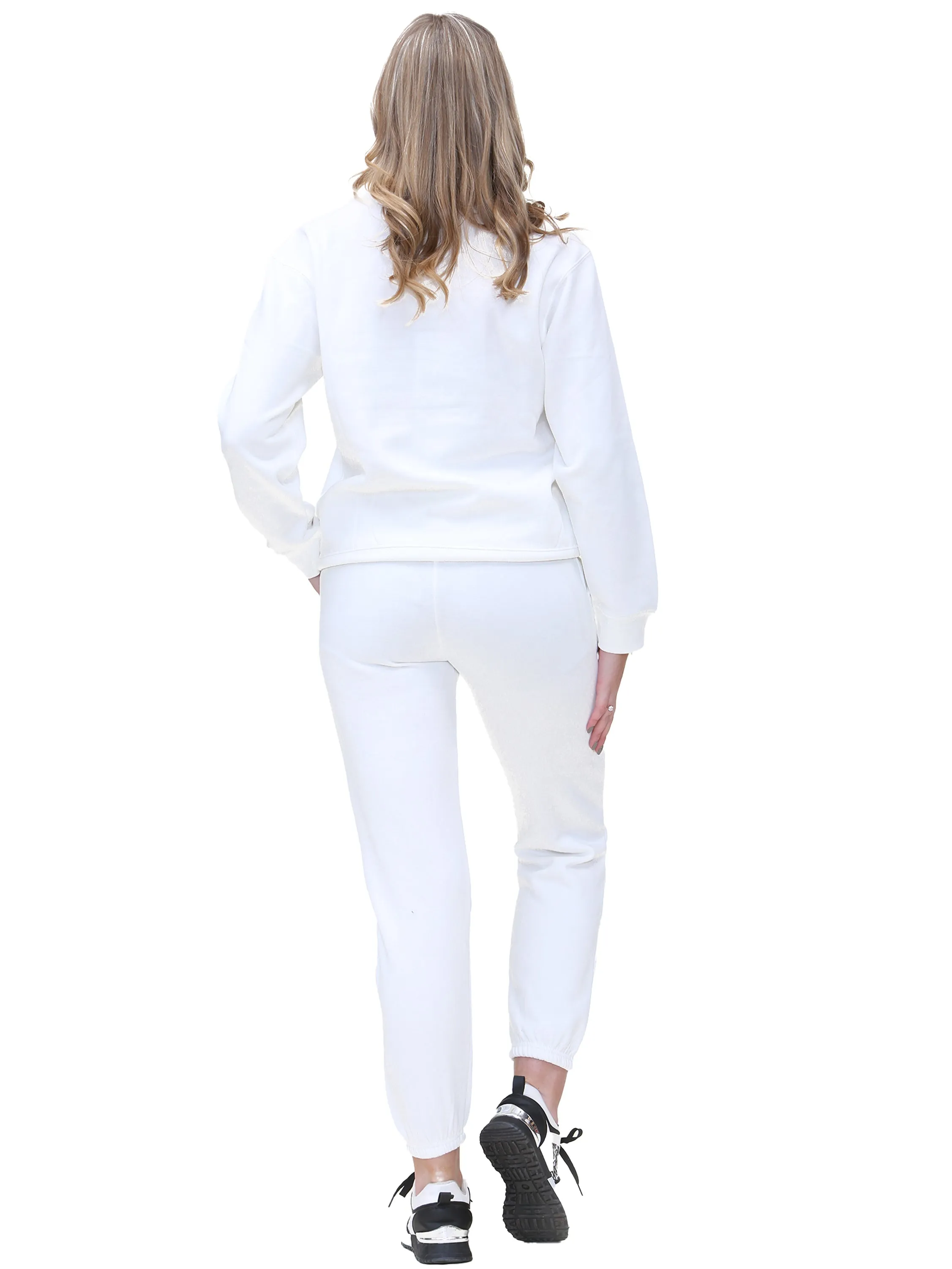 Enzo | Womens Crew Neck Sweatshirt Tracksuit