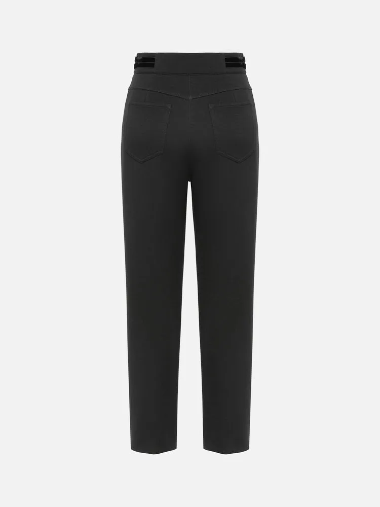 EP YAYING Office Slim Tapered Pants