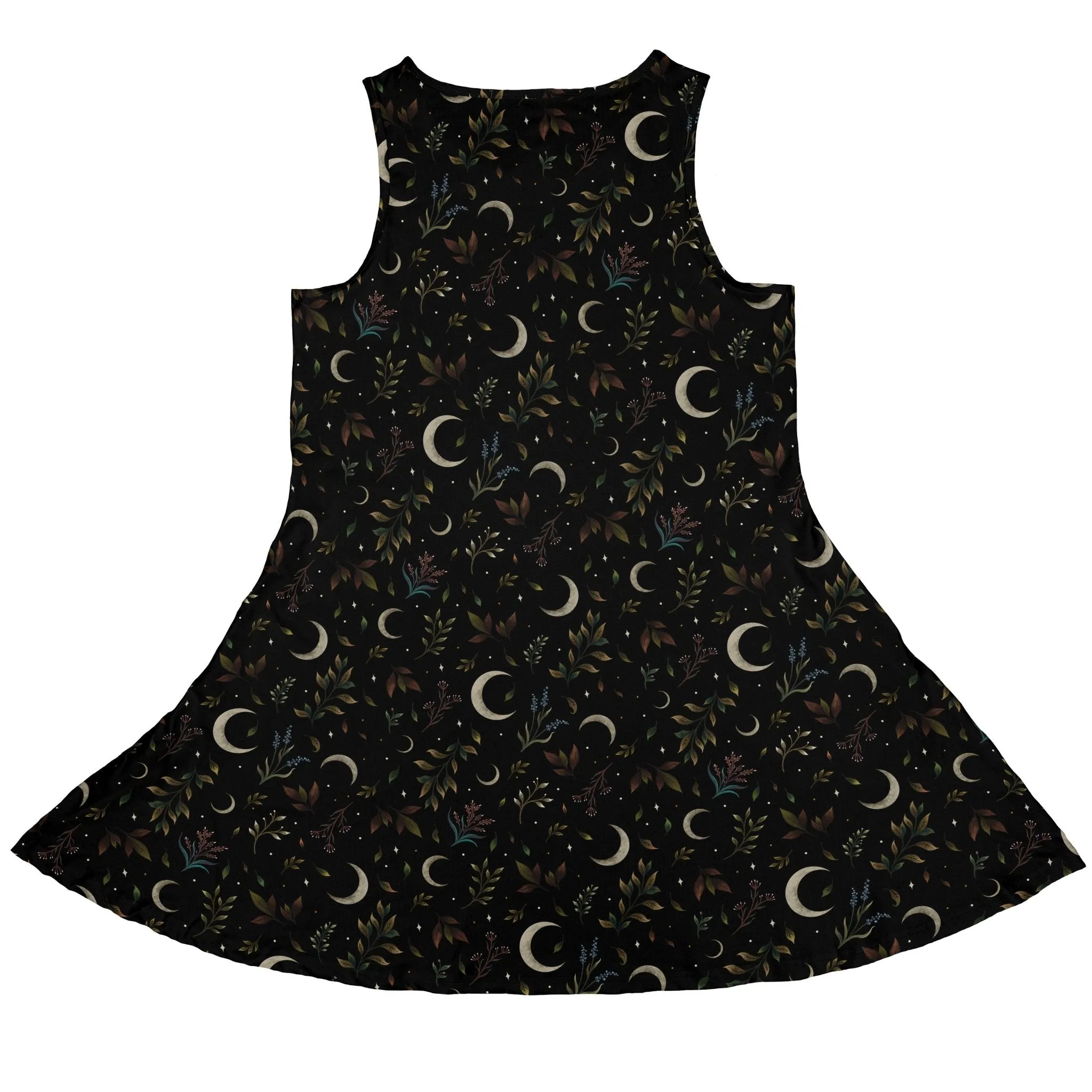 Episodic Crescent Moon Garden Dress