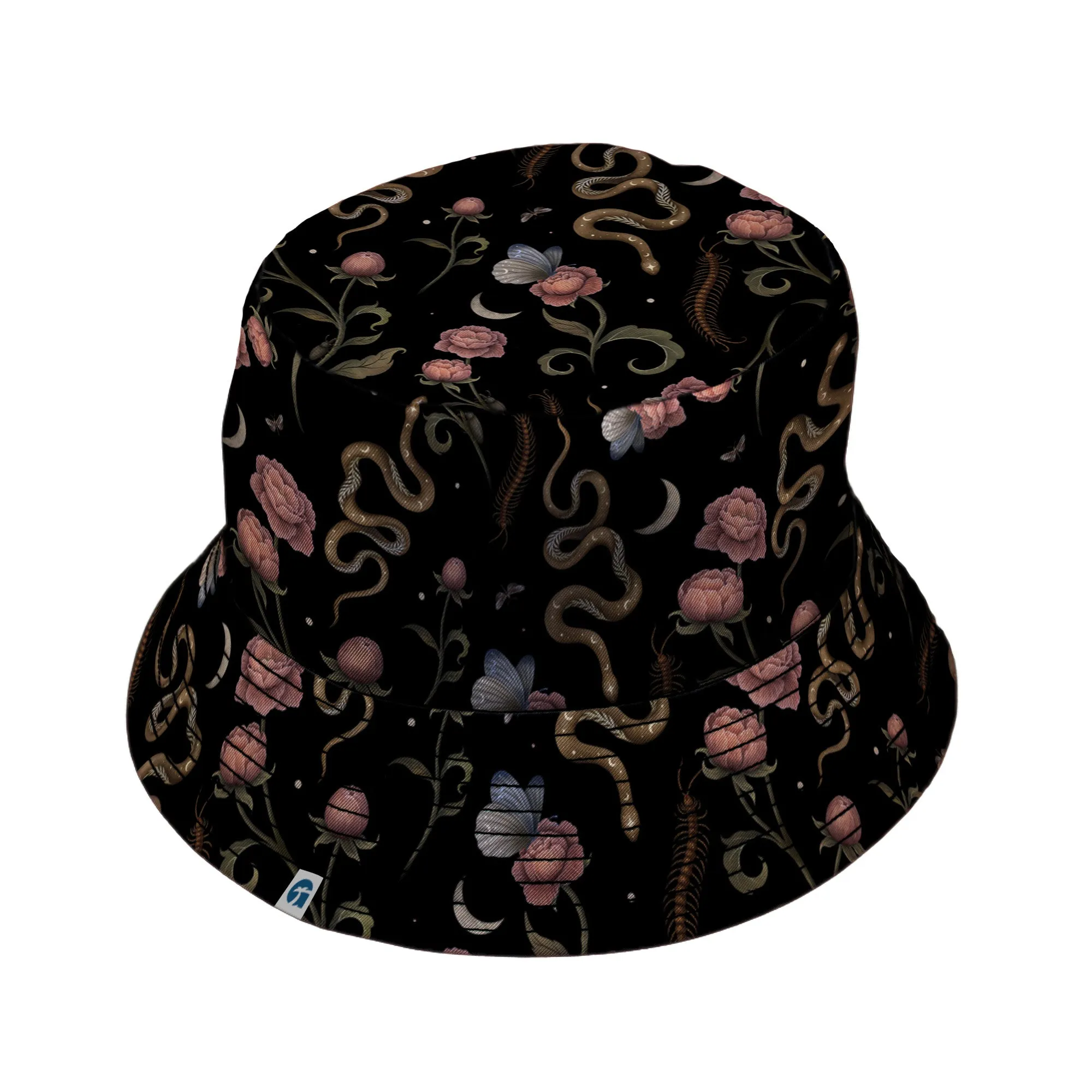 Episodic Serpent Garden Pink Space Bucket Hat