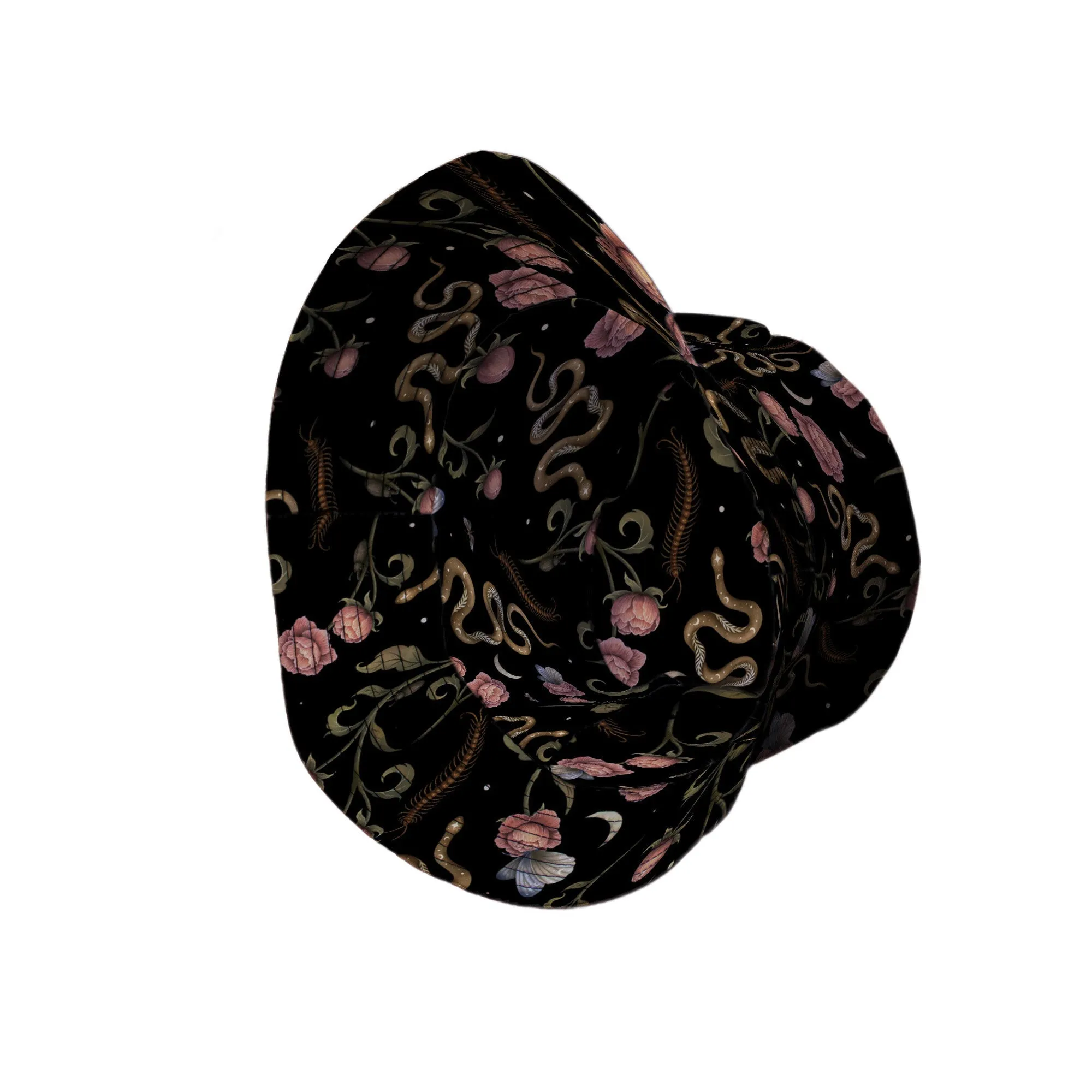 Episodic Serpent Garden Pink Space Bucket Hat