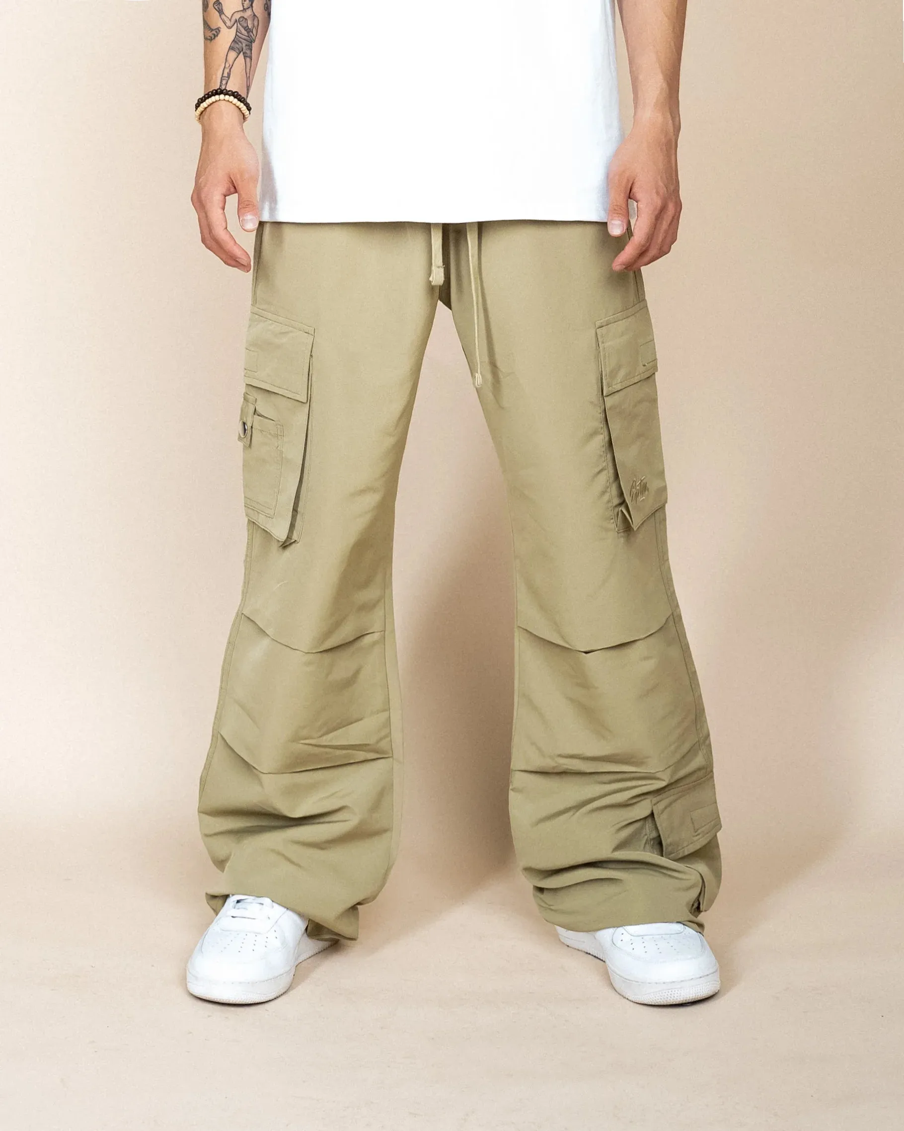 EPTM Parachute Cargo Pants - Tan