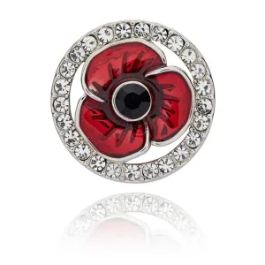 Equilibrium Framed Poppy Pin Brooch