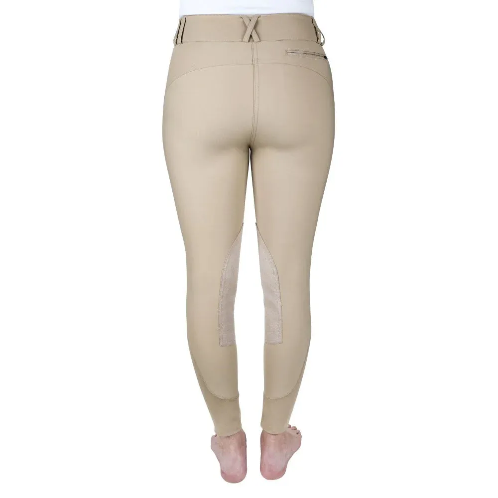 Equine Couture Charlotte Suede Knee Patch Breech