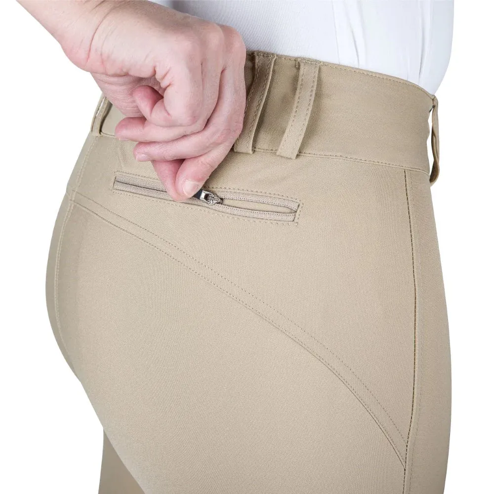 Equine Couture Charlotte Suede Knee Patch Breech