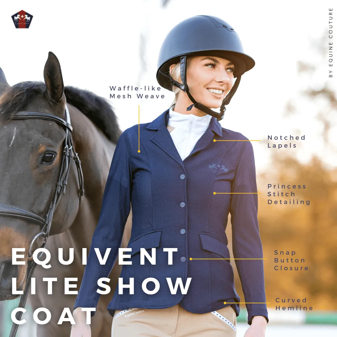 Equine Couture Ladies EquiVent Lite Show Coat