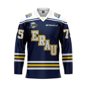 ERAU Blue Custom Replica Sublimated Jersey