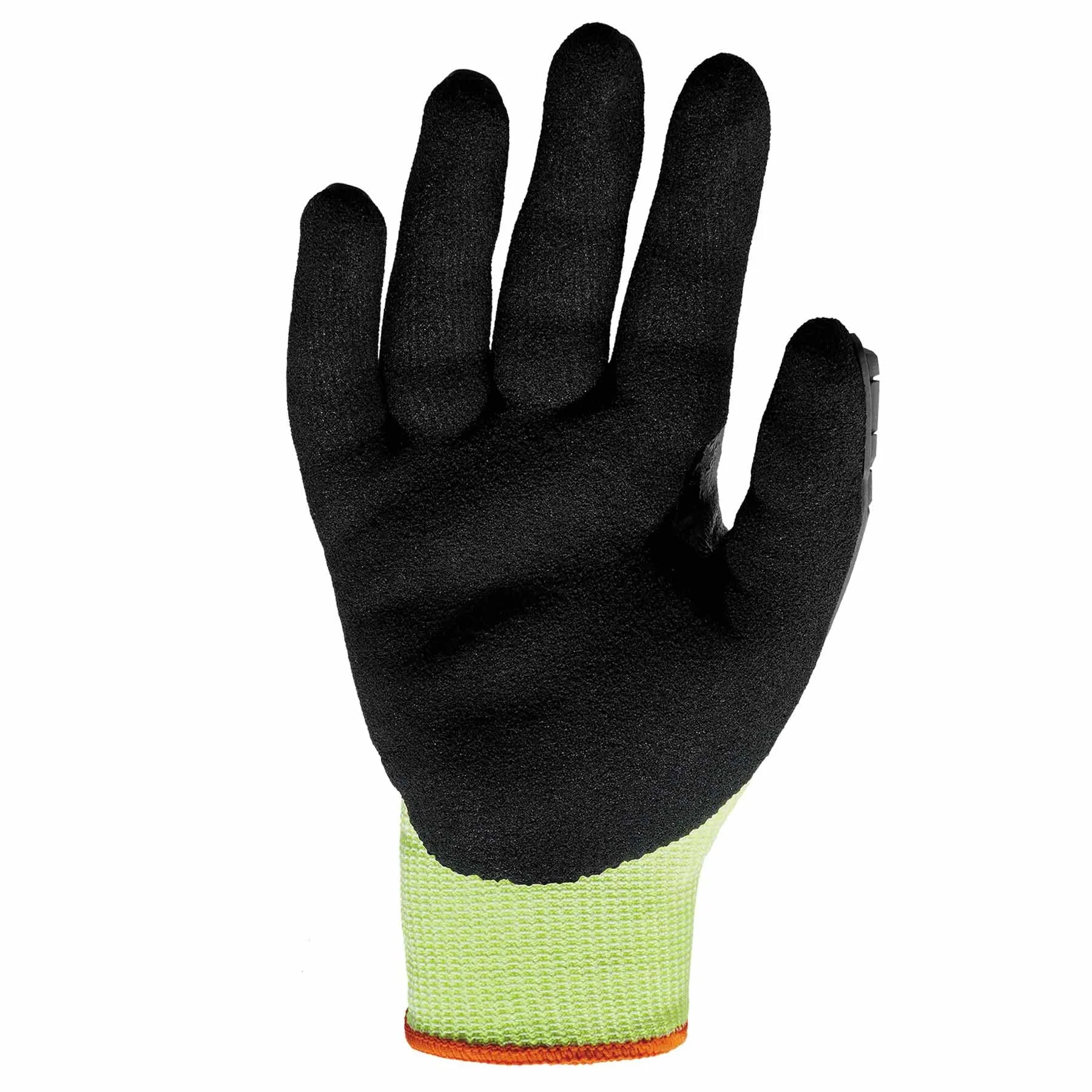 Ergodyne 17915 7141 XL Lime ANSI A4 DIR Nitrile-Coated CR Gloves