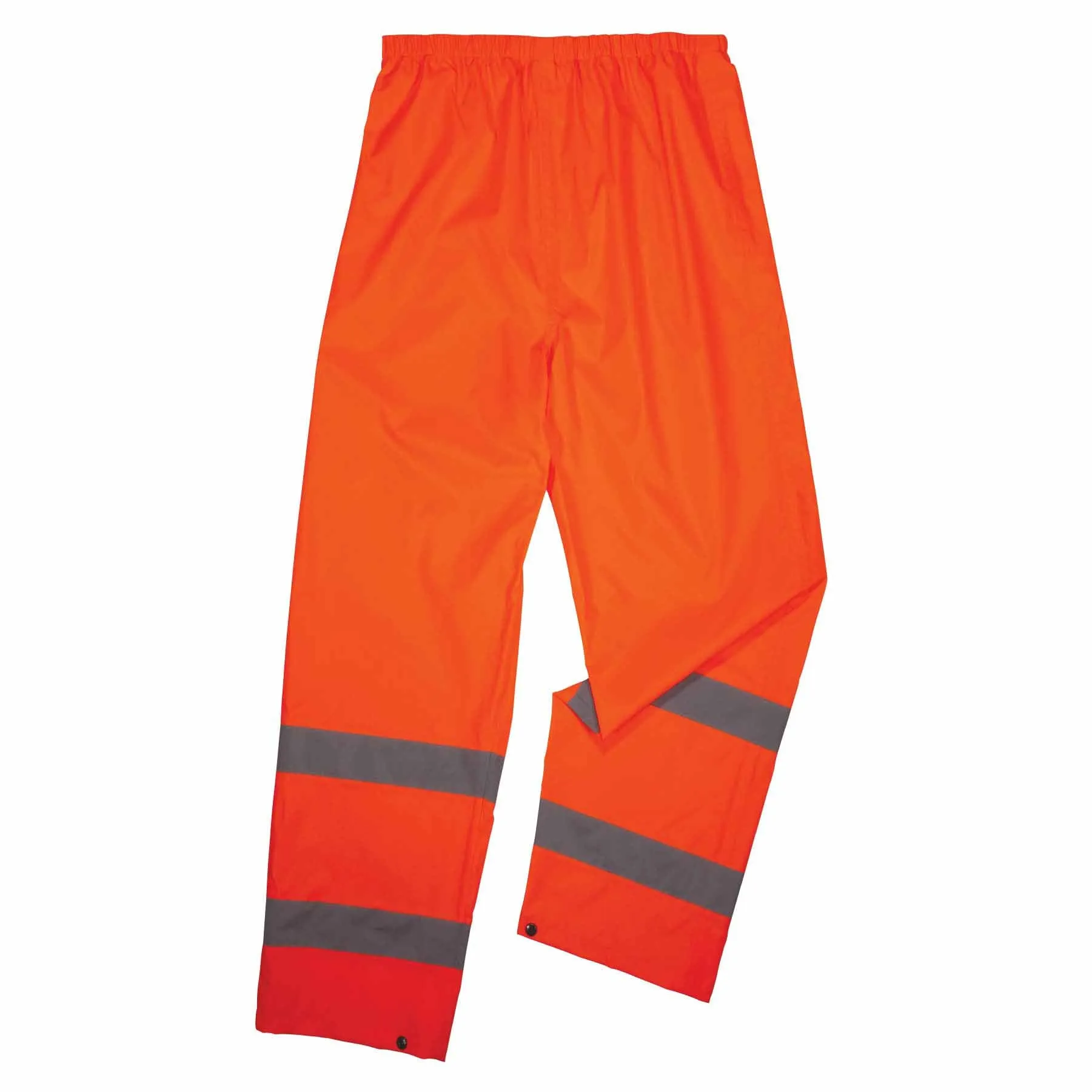 Ergodyne 25448 8916 4XL Orange Class E Lightweight Hi-Vis Rain Pants