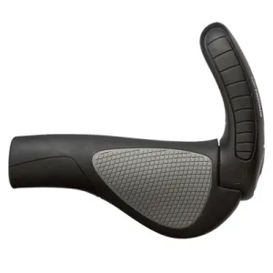 Ergon Grips,Gp3-L Large Grips Gray/Blk Gp3 Ergon Gripstape