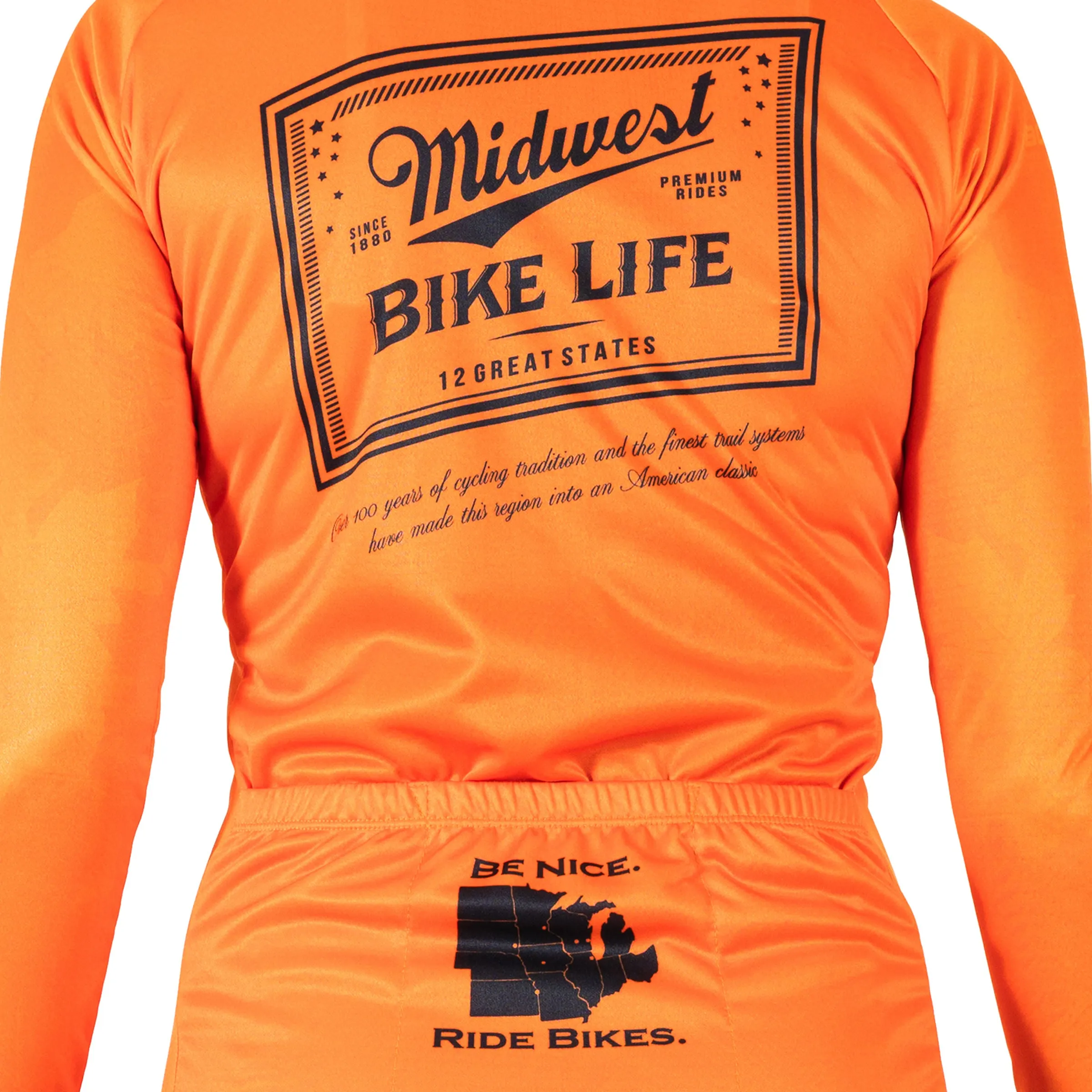 ERIKS Exclusive Midwest Bike Life Long Sleeve Womens Jersey