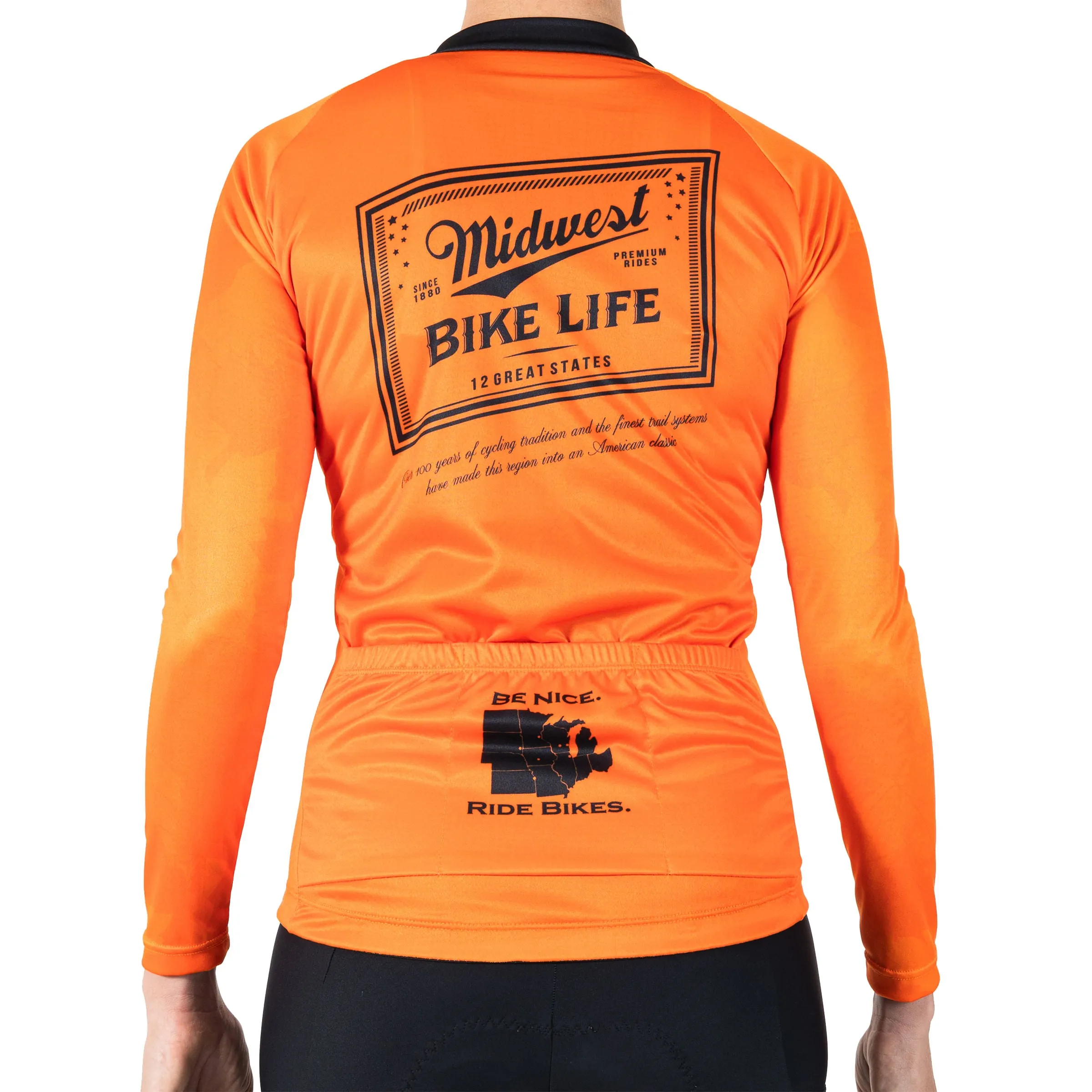 ERIKS Exclusive Midwest Bike Life Long Sleeve Womens Jersey