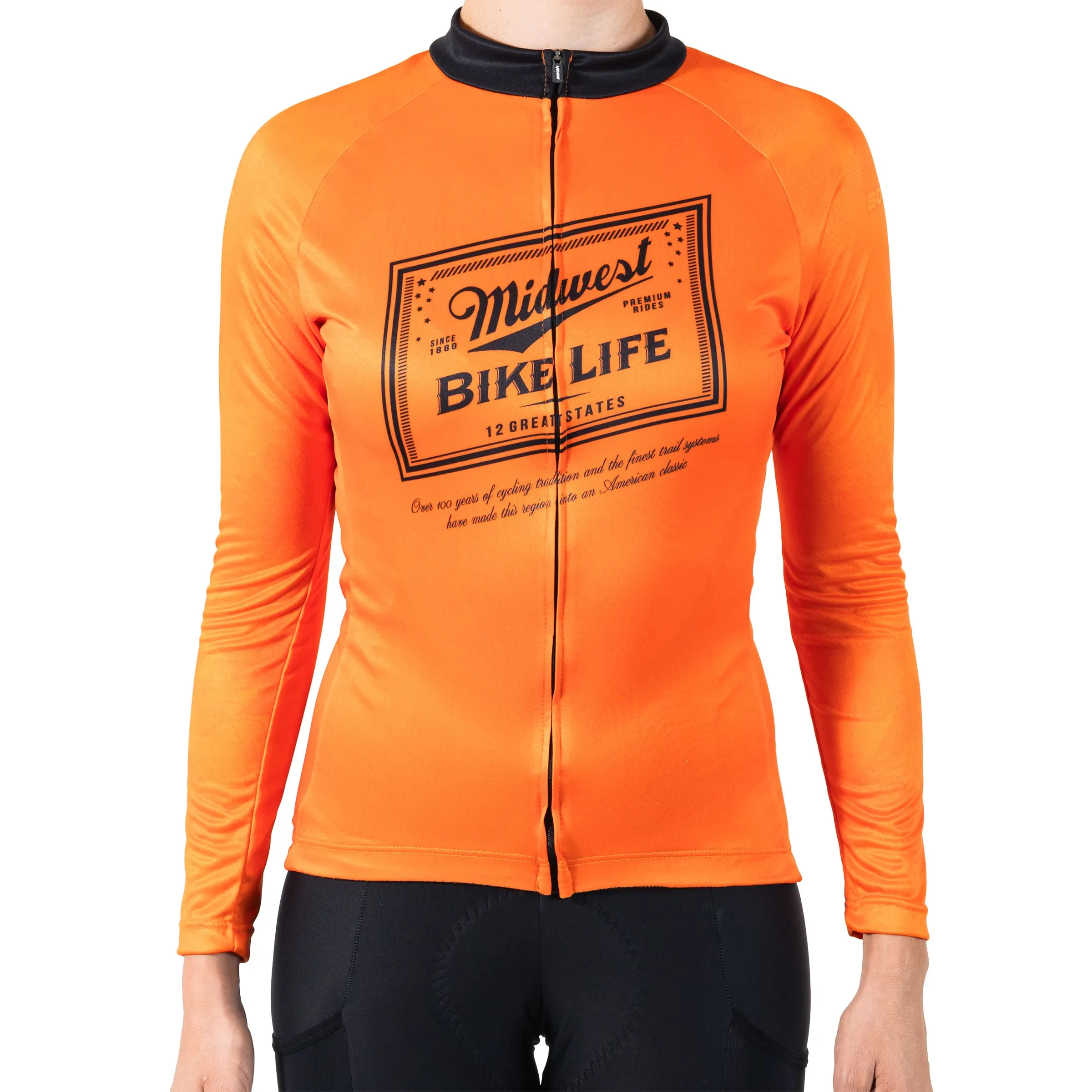 ERIKS Exclusive Midwest Bike Life Long Sleeve Womens Jersey