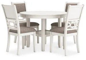 Erinberg Dining Table and 4 Chairs (Set of 5)