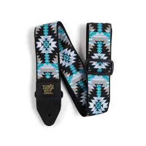 Ernie Ball Albuquerque Blue Jacquard Strap