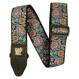 Ernie Ball Evening Bloom Jacquard Strap