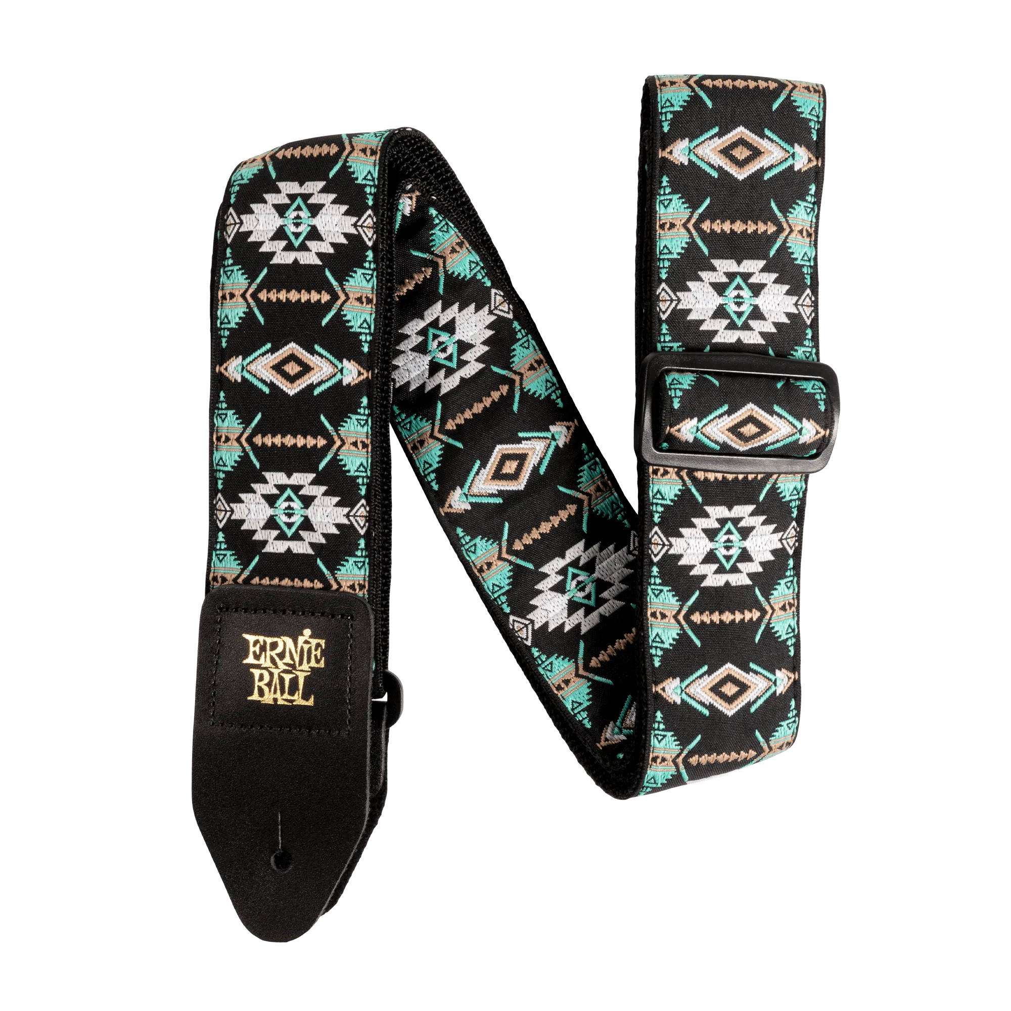 Ernie Ball Southwestern Turquoise Jacquard Strap