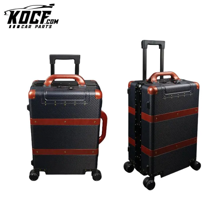 ES Real Carbon Fiber Fashion Suitcase