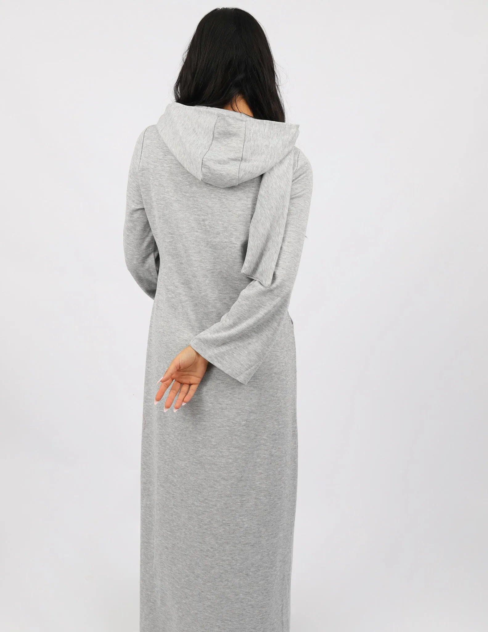 Escape Hooded Tie Abaya