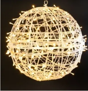 Esfera con luz para exterior / Outdooor Lighted ball