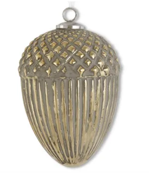 Esfera doradas de vidrio VR / Gold Glass ornament VR