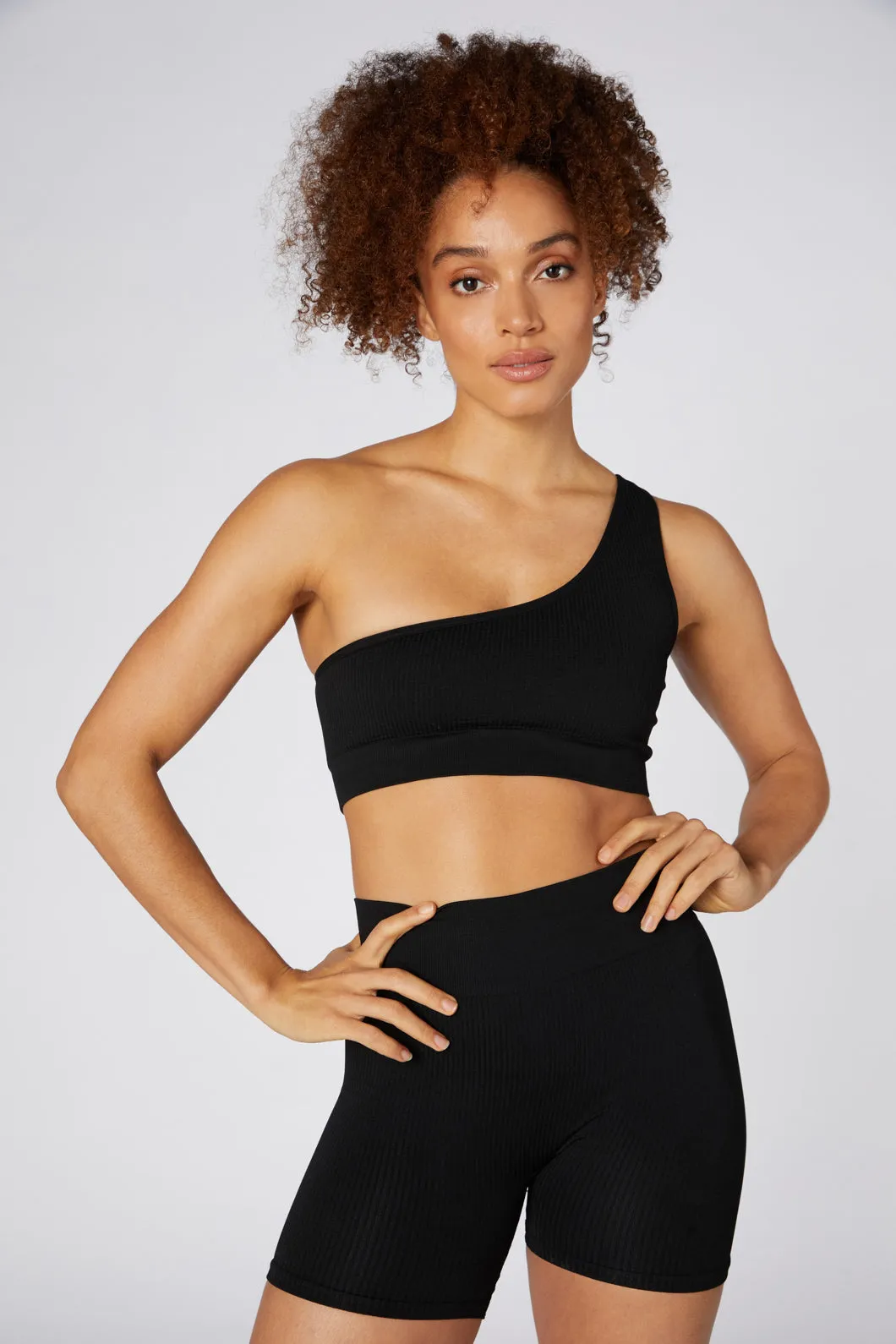 Essence Seamless One Shoulder Top