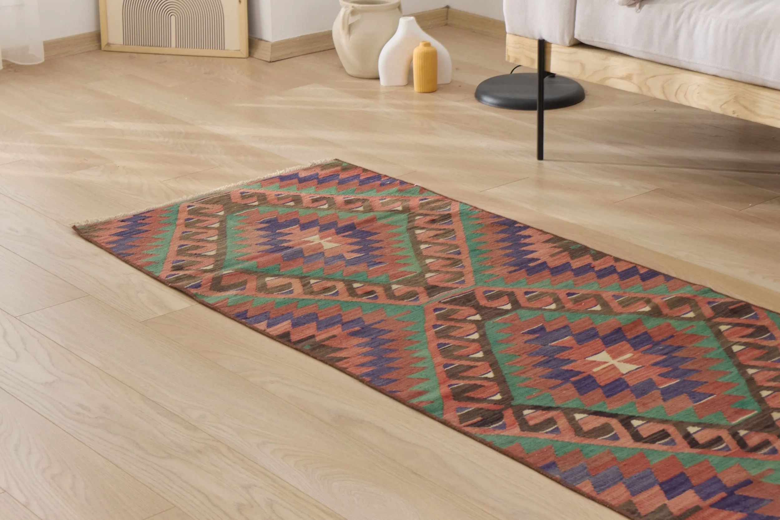 Essence - Vintage Turkish Kilim Runner Rug