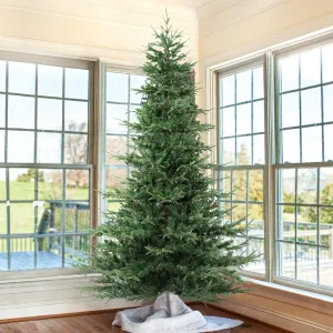 essential 7.5ft Aspen Fir Artificial Christmas Tree Unlit Xmas Tree Artificial Christmas Tree Full 7.5' 7.5'