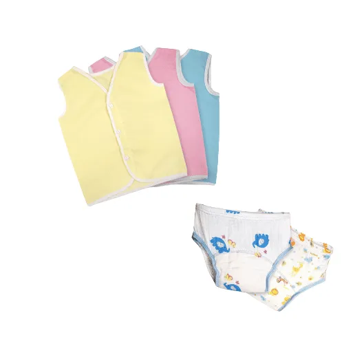 Essential Dailywear Jhabla And Training Pant Gift Set