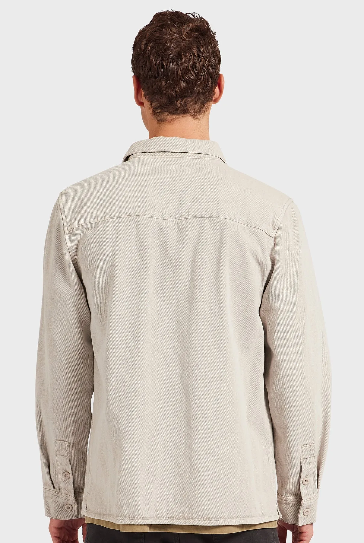 Essential Overshirt in Vapour Grey