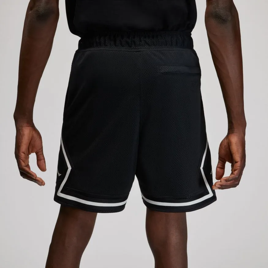 ESSENTIALS DIAMOND MESH SHORTS "BLACK"