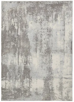 Etchings ETC02 Grey/Light Blue Rug