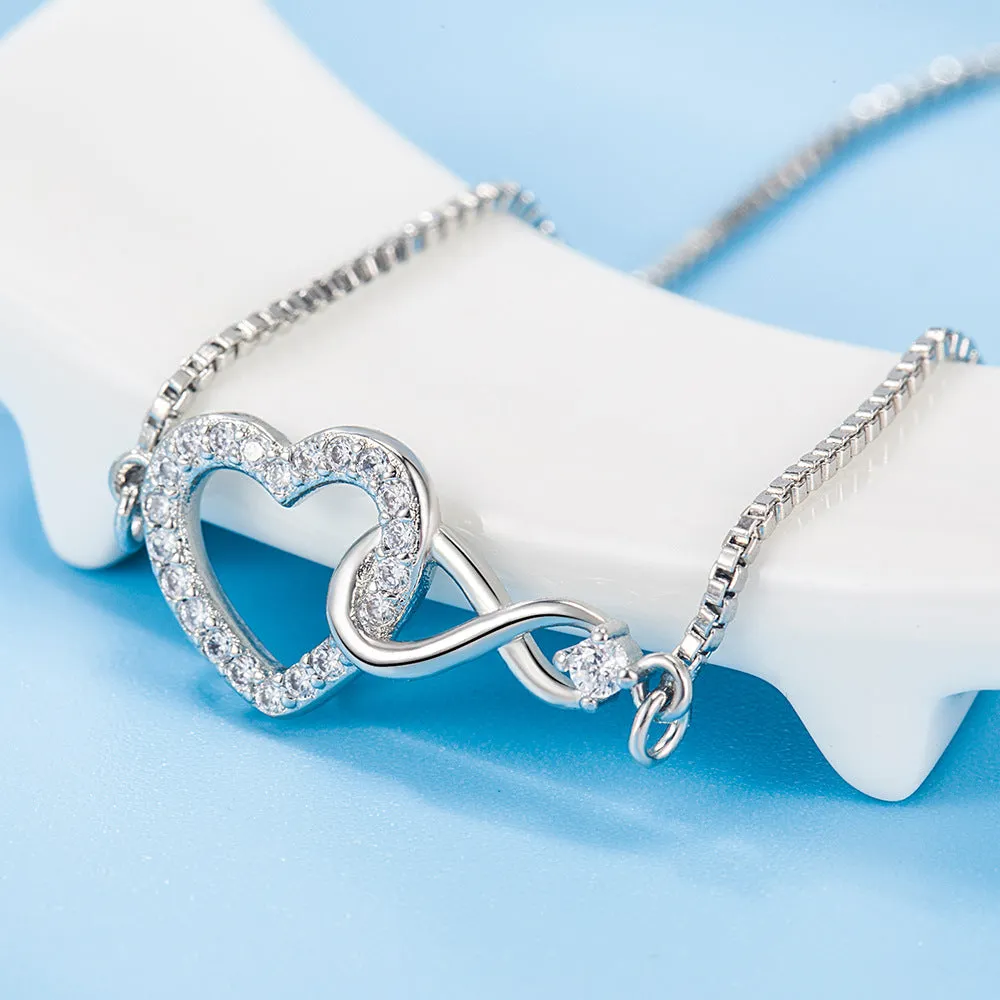 Eternal Love Heart Bracelet