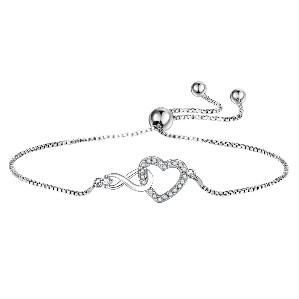 Eternal Love Heart Bracelet