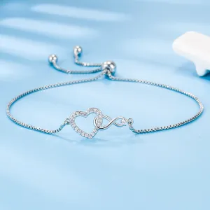 Eternal Love Heart Bracelet