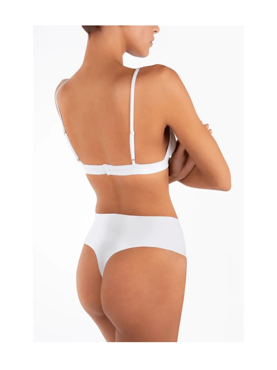 Eterne High Rise Thong Ivory