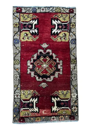 Etheline - Vintage Turkish Small Rug