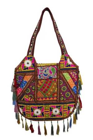 Ethnic Indian style Embroidered Bag Shoulder Strap