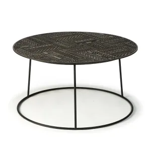 ETHNICRAFT ANCESTORS TABWA SIDE TABLE