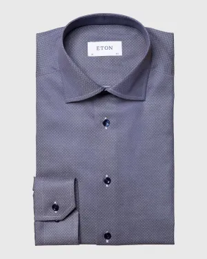 ETON 10000235529 GUNMETAL SLIM SC SHIRT