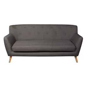 Eton Grey 3 Seat Sofa