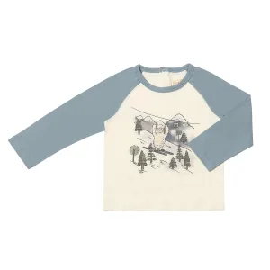 Ettie   H - Long Sleeve Baseball Tee  - Skiing Yeti