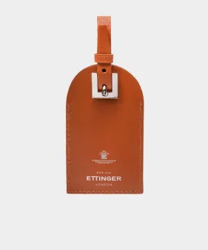 Ettinger Capra Luggage Tag in Tan