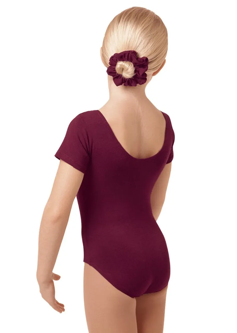 Eurotard Cotton Youth Short Sleeve Leotard