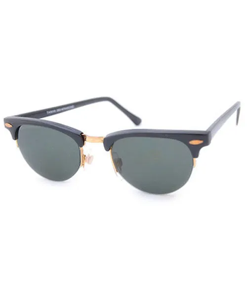 EVELYN 57 Black Cat-Eye Sunglasses