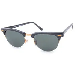 EVELYN 57 Black Cat-Eye Sunglasses