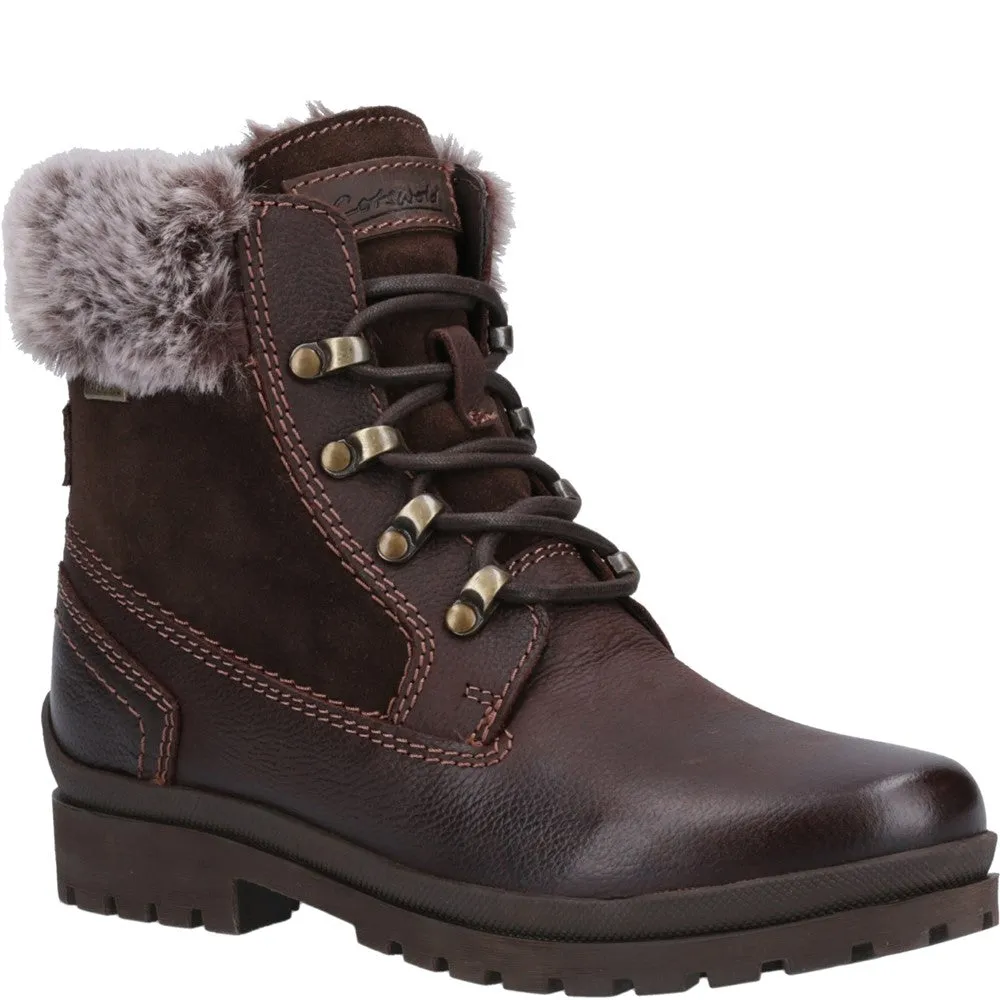 Evenlode Ankle Boots Brown